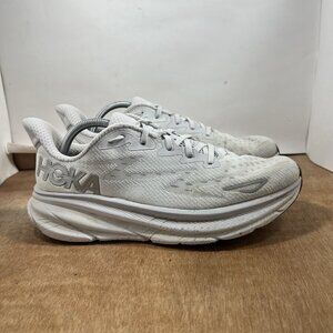 Hoka One One Clifton 9 Women's Size 12 B(Medium) Running Shoes White